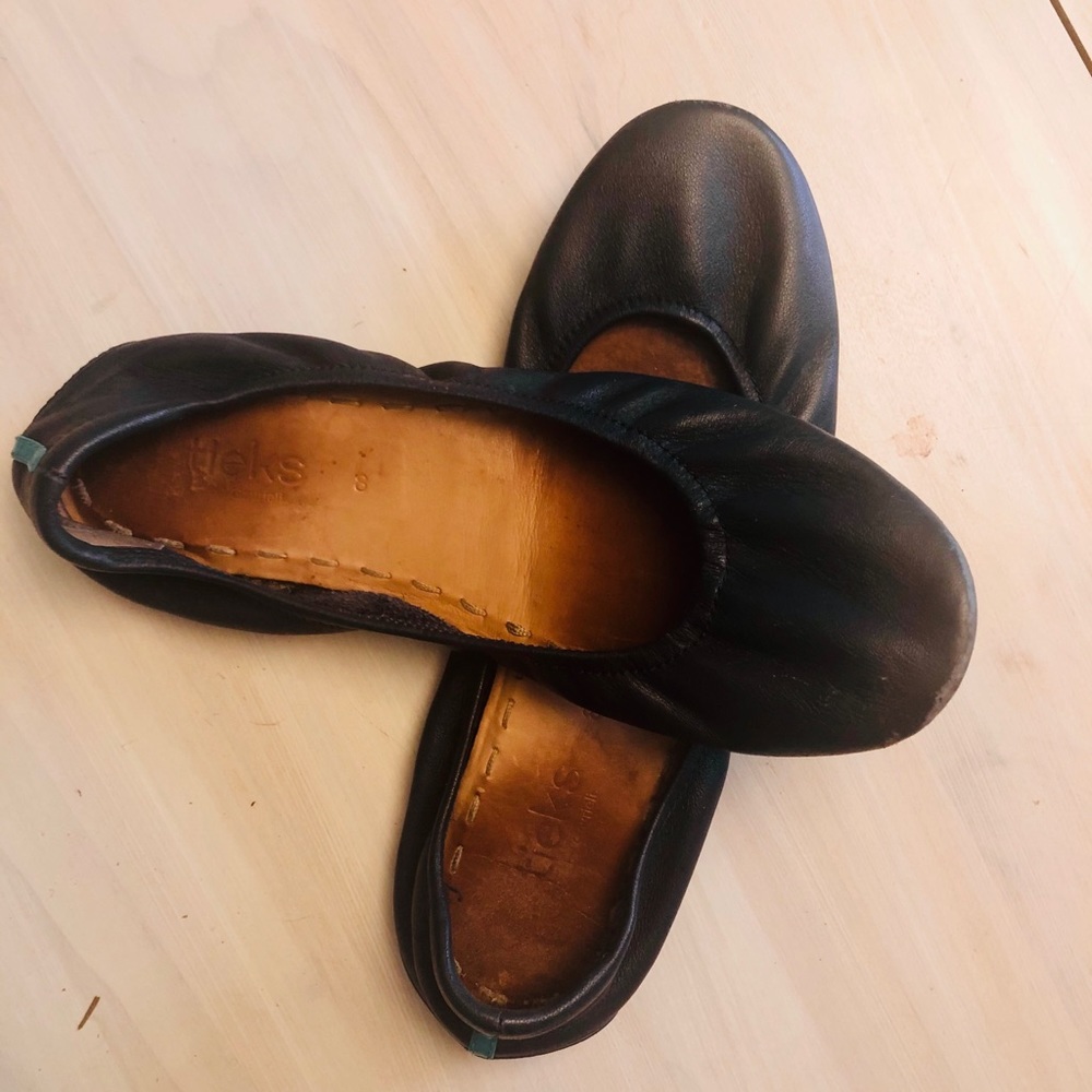 Navy Blue Tieks Size 8